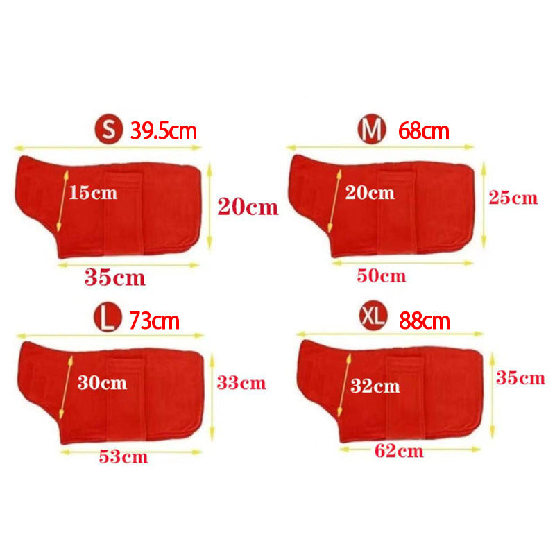 Wearable Dog Towel